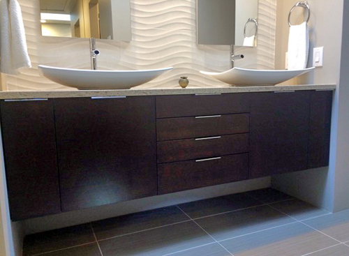 wall hung vanity